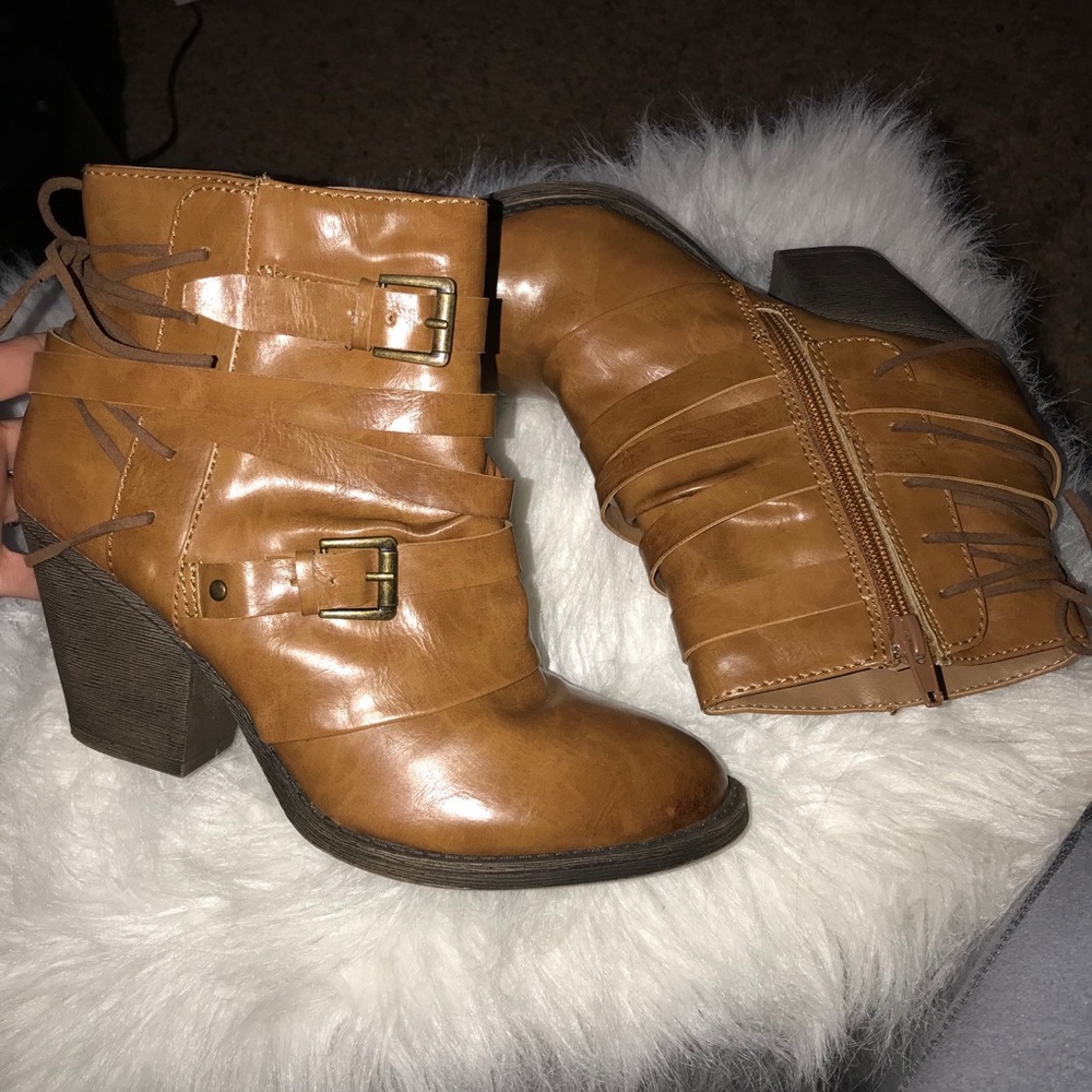 Western style booties
